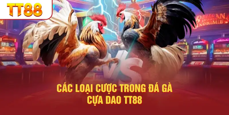 Các Loại Cược Trong Đá Gà Cựa Dao TT88